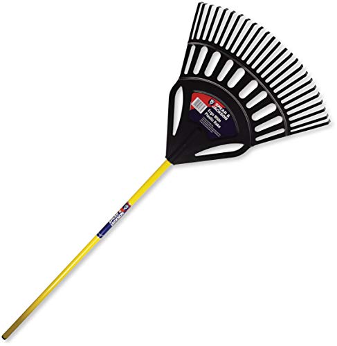 Spear & Jackson 4866PR Ergowide Laubbesen, Kunststoff, schwarz / gelb von Spear & Jackson