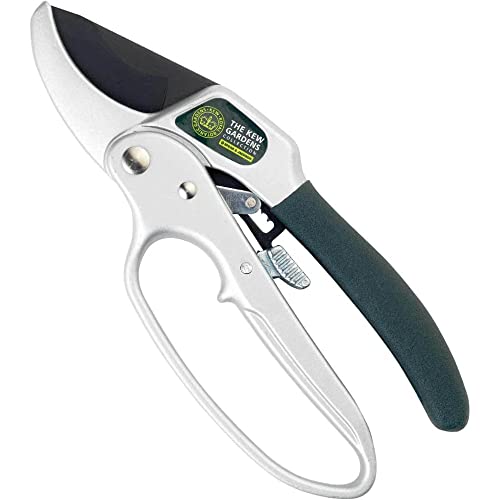 Spear & Jackson 6358KEW Kew Gardens Kollektion Ratschen-Gartenschere mit Fingerschlaufe von Spear & Jackson
