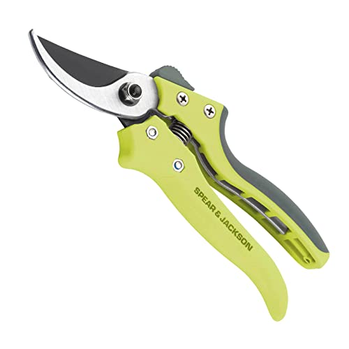 Spear & Jackson 7159KEW Kew Gardens Kollektion Razorsharp mittelgroße Bypass-Gartenschere, Blau von Spear & Jackson