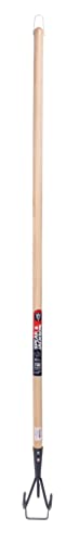Spear & Jackson 81208 Blitzschuh 3 Zähne mit Schaber Griff Holz von Spear & Jackson