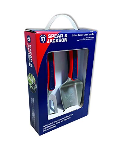 Spear & Jackson BG2PS Werkzeug-Set für Balkon/Garten, 2-teilig von Spear & Jackson