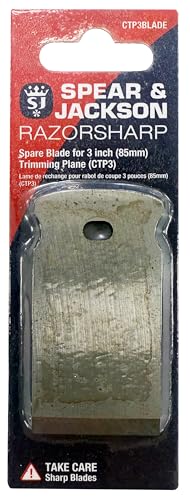 Spear & Jackson CTP3BLADE Ersatzklinge für 3″ Zimmermanns-Abrichtebene von Spear & Jackson