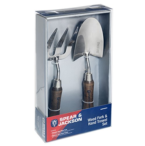 Spear & Jackson HANDTOOLSET1 Set Pflanzkelle und Pflanzgabel, Edelstahl Spear & Jackson HANDTOOLSET1 Set Pflanzkelle und Pflanzgabel, Edelstahl von Spear & Jackson