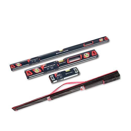 Spear & Jackson SL3PS Wasserwaagen-Set in maßgeschneiderter Schultertasche, 3-teilig Spear & Jackson SL3PS Wasserwaagen-Set in maßgeschneiderter Schultertasche, 3-teilig von Spear & Jackson