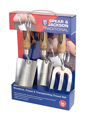 Spear & Jackson TRAD3PS Traditional 3-teiliges Edelstahl-Geschenkset von Spear & Jackson