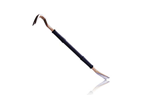 Spec Ops SPEC-D30PRY Brecheisen, 76 c,. Brechstangenenden mit tropfenförmigem Nagelzieher, Kohlenstoffstahl, Schwarz/Hellbraun von Spec Ops