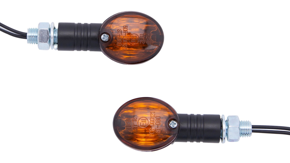 Spec-X Blinker Mini-Bullet Schwarz Getönt Paar Spec-X Blinker Mini-Bullet Schwarz Getönt Paar von Spec X