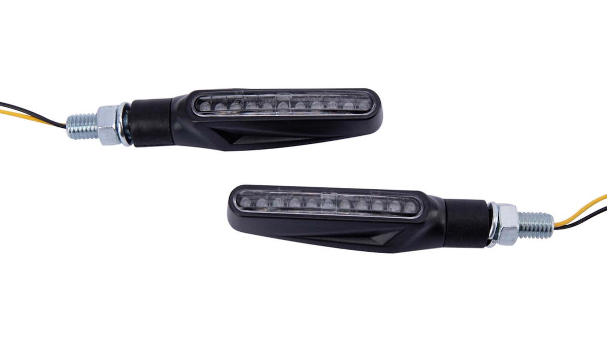 Spec-X LED-Blinker Longline Schwarz 15 mm Lang Paar Spec-X LED-Blinker Longline Schwarz 15 mm Lang Paar von Spec X