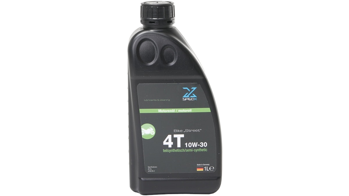 Spec-X Motoröl Bike 4T Street 1 Liter 10W-30 Teilsynthetisch Spec-X Motoröl Bike 4T Street 1 Liter 10W-30 Teilsynthetisch von Spec X