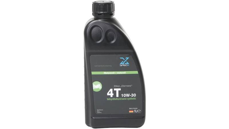 Spec-X Motoröl Bike 4T Street 1 Liter 10W-30 Teilsynthetisch von Spec X