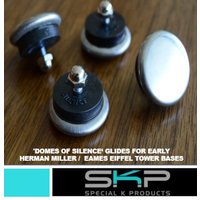 Für Eames Herman Miller Set Of | 4 Skp "Domes Silence" Glides Eiffelturm Basis/Wire Base von SpecialKProducts