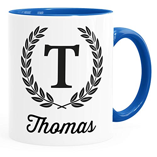 SpecialMe® Namenstasse personalisierte Kaffee-Tasse mit Namen Buchstabe persönliche Geschenke für Männer Bürotasse inner-royal Keramik-Tasse von SpecialMe