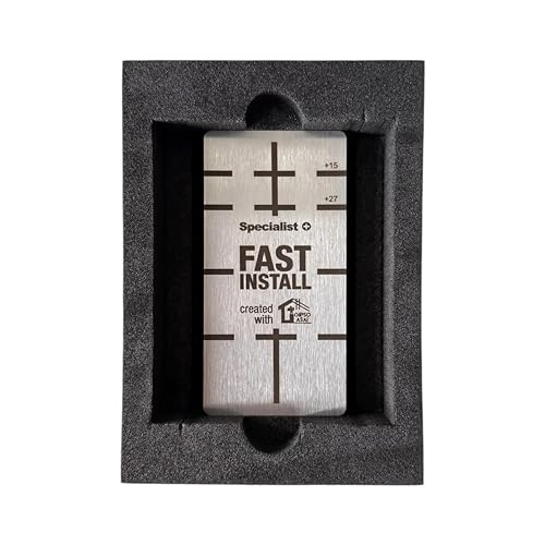 SPECIALIST+ FAST INSTALL Trockenbau-Magnet 5 cm | Magnetisches Werkzeug für 47–50 mm CD-Profile | Starke 10 kg Haltekraft | Schnelle & präzise Montagehilfe von Specialist+