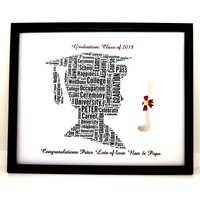 "Neue Personalisierte Männliche Oder Weibliche Abschlussfeier Wort Kunst Design | D Nur Druck Die Passt Zu Jedem 8 "x 10" Rahmen Schönes "Neue Personalisierte Männliche Oder Weibliche Abschlussfeier Wort Kunst Design | D Nur Druck Die Passt Zu Jedem 8 "x 10" Rahmen Schönes von SpecialnPersonal