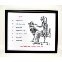 "Neuer Personalisierter Männlicher Oder Weiblicher "Zahnzahn" Über Ihre Neue Karriere, Wortkunst, Präsentiert in Einem Rahmen Von 8 "x 10" | 20 "Neuer Personalisierter Männlicher Oder Weiblicher "Zahnzahn" Über Ihre Neue Karriere, Wortkunst, Präsentiert in Einem Rahmen Von 8 "x 10" | 20 von SpecialnPersonal