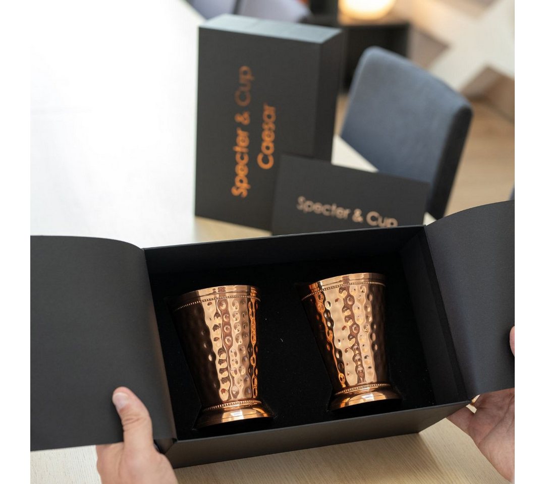 Specter & Cup Cocktail-Set Caesar - Kupferbecher-Set 2er-Set, (2-tlg., Cocktail-Kupferbecher 300 ml) von Specter & Cup