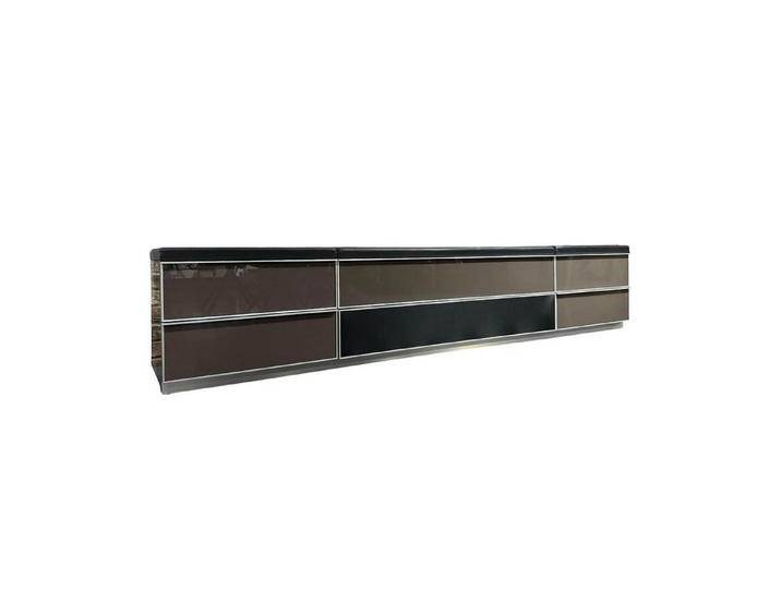 SPECTRAL Anbauschrank Medienmöbel Front Glas Korpus Schwarz Oberfläche Gepolstert SPECTRAL Anbauschrank Medienmöbel Front Glas Korpus Schwarz Oberfläche Gepolstert von Spectral