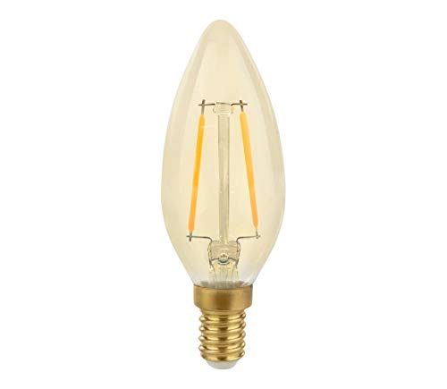 LED E14 2W 230V Warmweiß FILAMENT COG 260 Lumen 270° von Spectrum LED