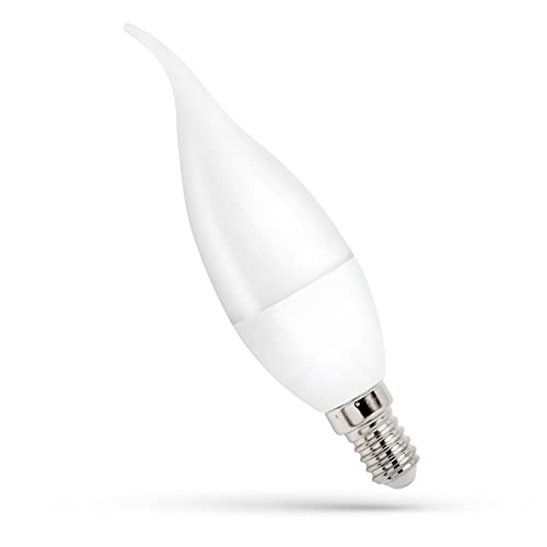 LED E14 4W 230V AC Neutralweiß CANDLE 340 Lumen 200° von Spectrum LED