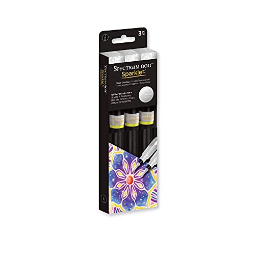 Spectrum Noir 532477 SPECN-SPA-CLE3 Scheinfreier 3 Pack, Clear Overlay, 3 Stück (1er Pack) von Spectrum Noir