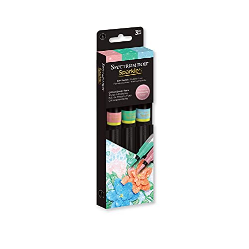 Spectrum Noir Sparkle Pastellkreide, Einheitsgröße, 3 Stück Spectrum Noir Sparkle Pastellkreide, Einheitsgröße, 3 Stück von Spectrum Noir