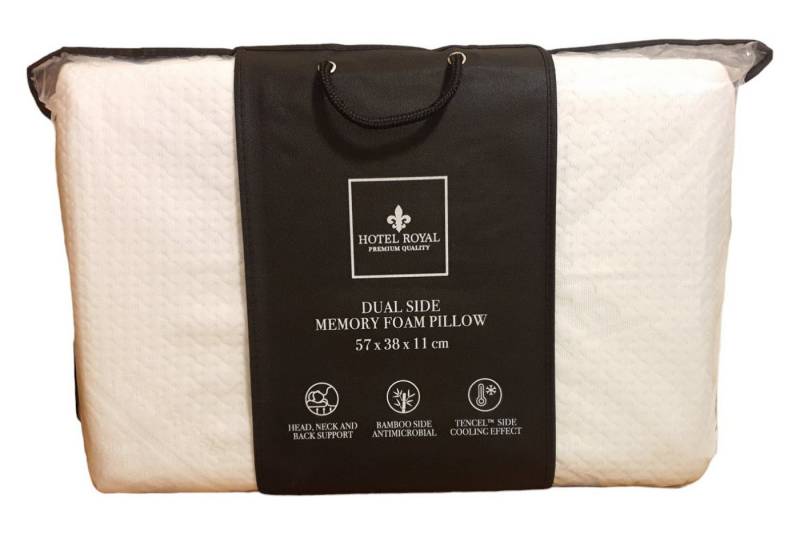 Spectrum Kopfkissen Hotel Royal Memory Foam Kissen 60 x 40 cm von Spectrum