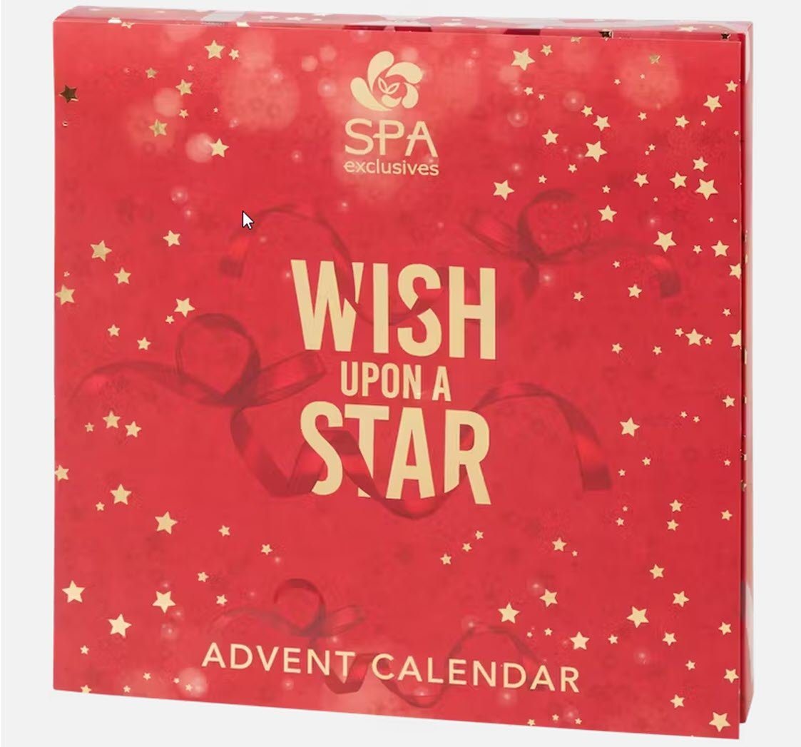 Spectrum Adventskalender SPA Exclusiver Kosmetik und Beauty-Kalender Red Wish Upon A Star von Spectrum