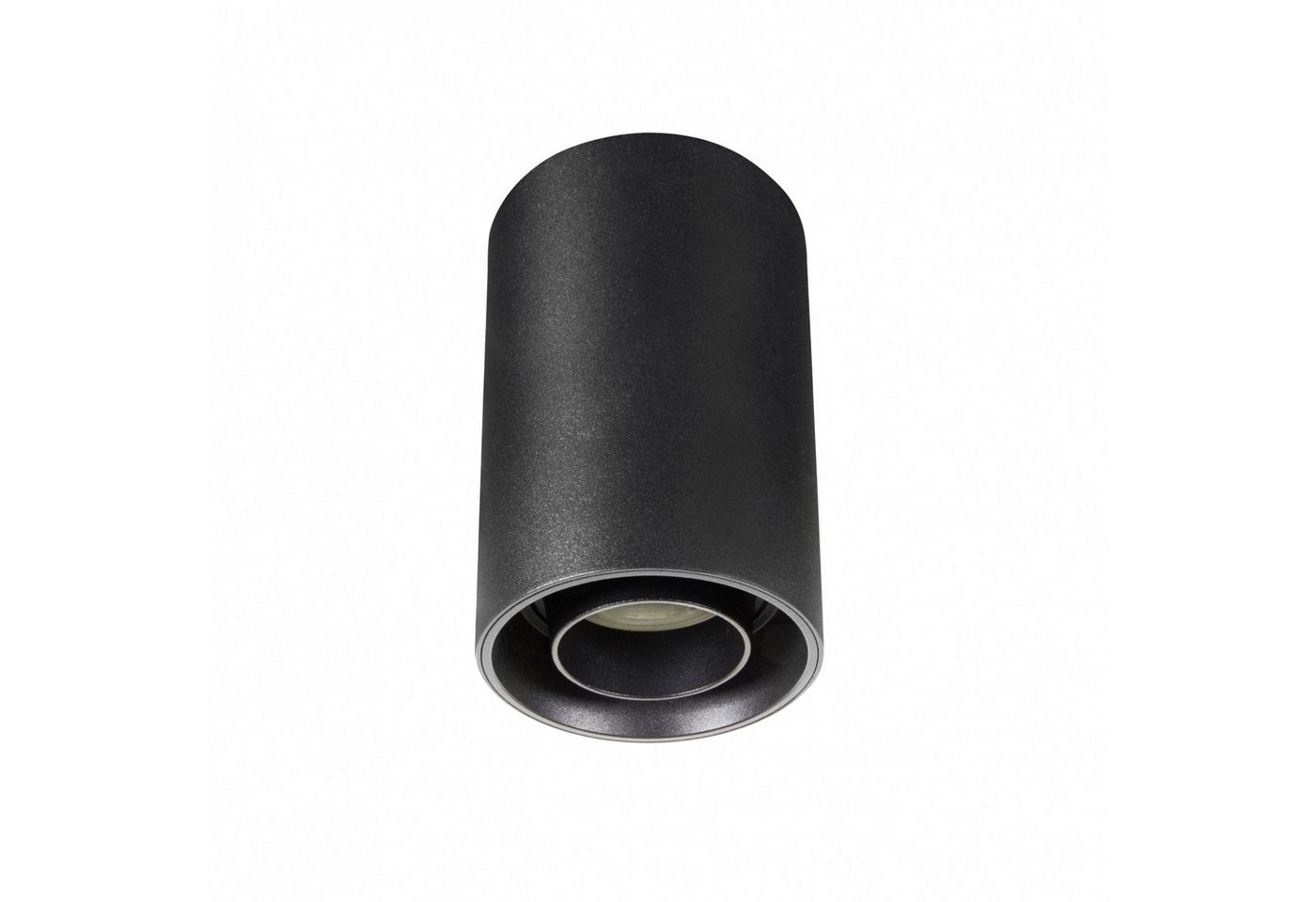 Spectrum Aufbauleuchte Chloe Spot GU10 schwenkbar schwarz Deckenleuchte IP20 max. 50W rund, Kein Leuchtmittel enthalten, Schwenkbar von Spectrum