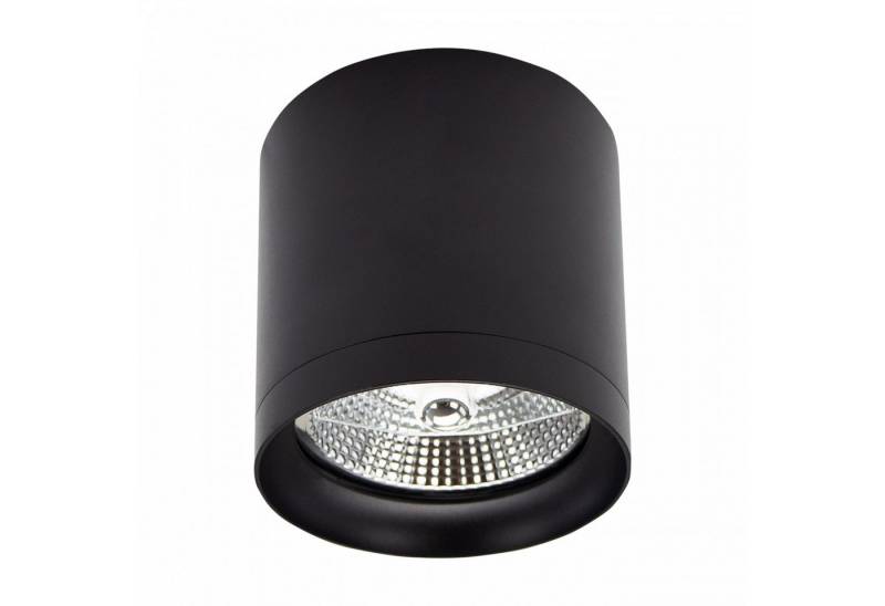 Spectrum Aufbauleuchte LED Aufbauleuchte Chloe AR111 GU10 schwarz IP20 max.35W Deckenleuchte, Nein, blendfrei von Spectrum