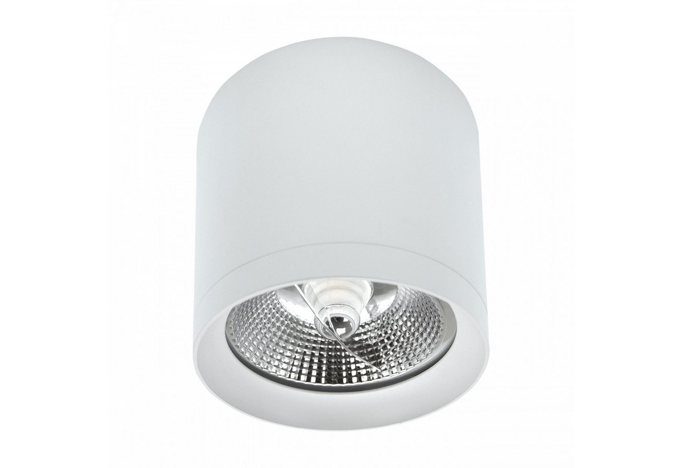 Spectrum Aufbauleuchte LED Aufbauleuchte Chloe AR111 GU10 weiß IP20 max. 35W Deckenleuchte, Nein, blendfrei von Spectrum