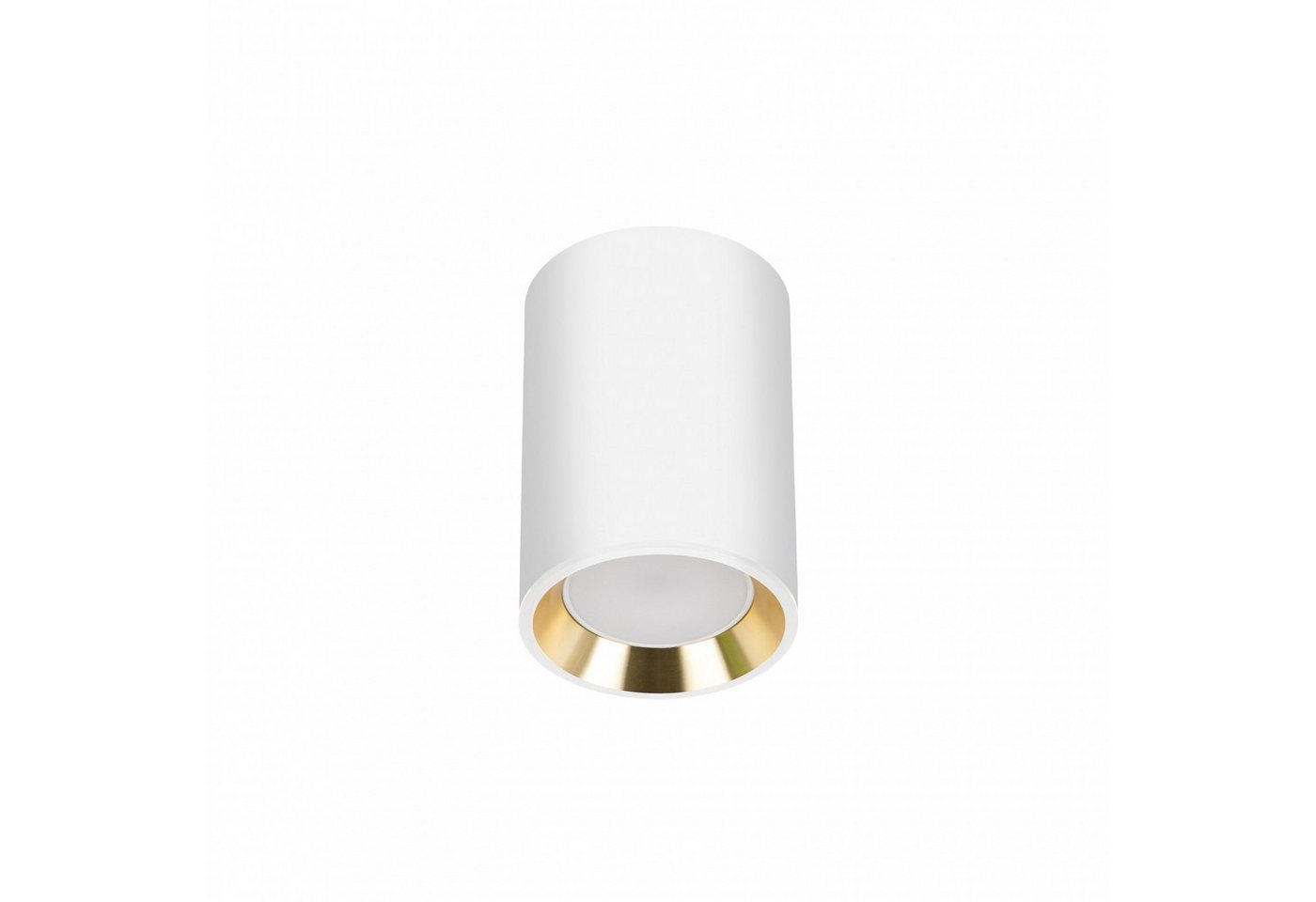 Spectrum Aufbauleuchte LED Aufbauleuchte Chloe Mini GU10 weiß IP20 max.50W Deckenleuchte rund, Kein Leuchtmittel enthalten von Spectrum