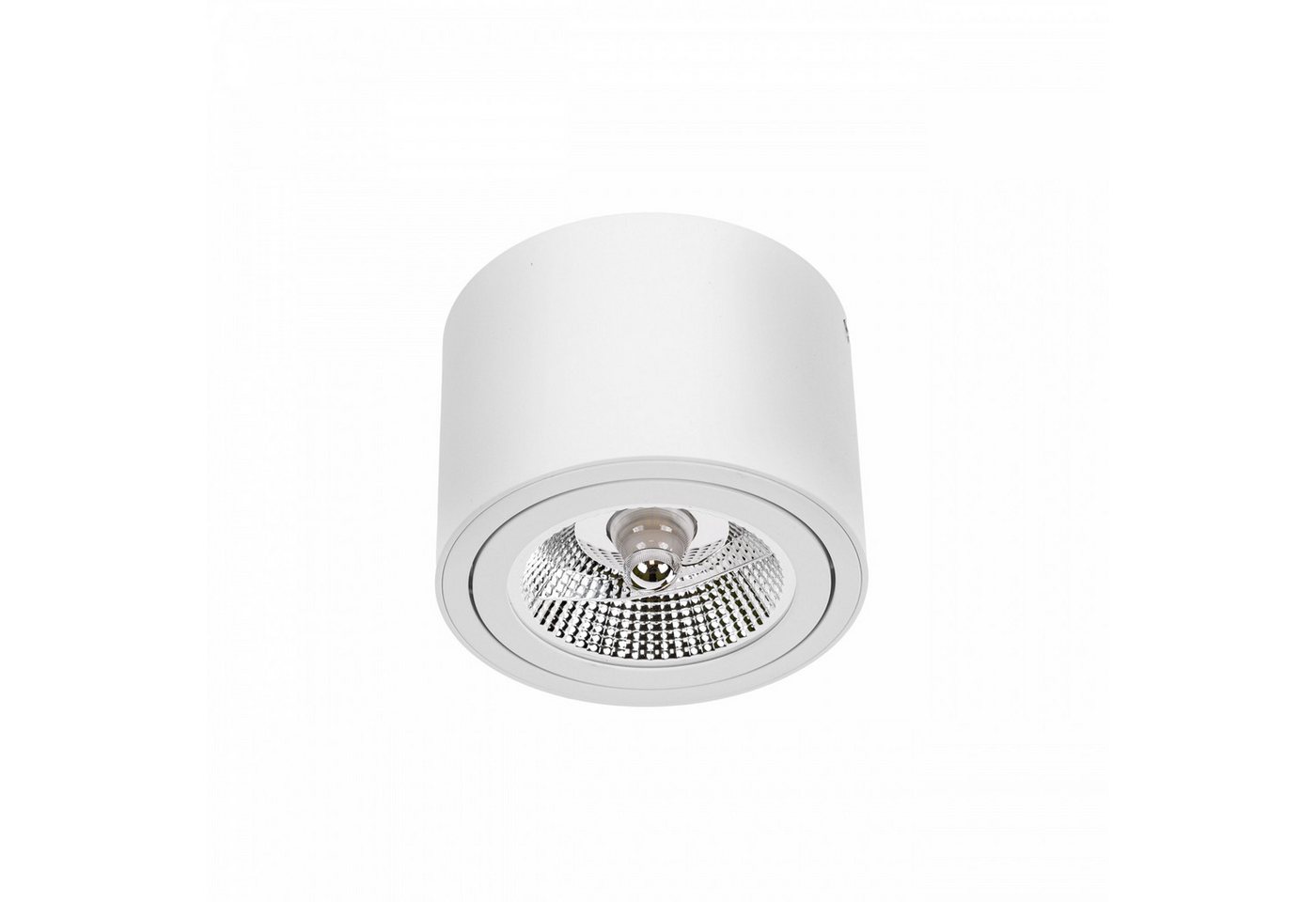 Spectrum Aufbauleuchte LED Chloe AR111 GU10 schwenkbar weiß Deckenleuchte IP20 max. 50W rund, Kein Leuchtmittel enthalten, Schwenkbar von Spectrum