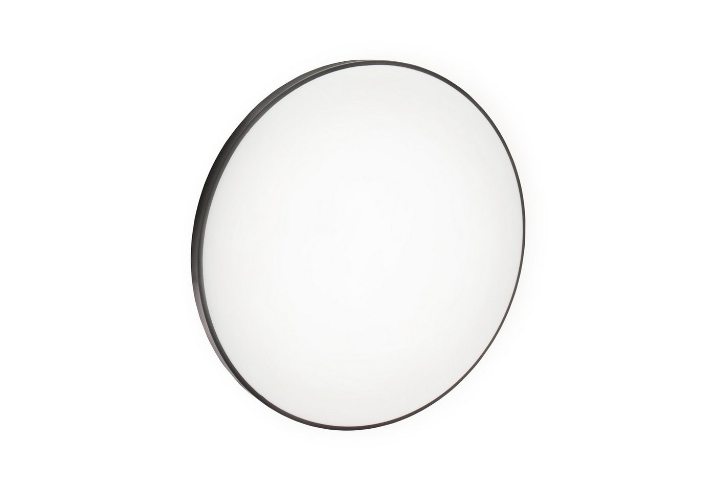 Spectrum Aufbauleuchte LED schwarz & weiß Deckenleuchte IP54 40W 5300lm Neutral 4000K rund, Ja, Neutralweiß, Schutzart IP54, Ring(schwarz/weiß) austauschbar, Spritzwassergeschützt von Spectrum