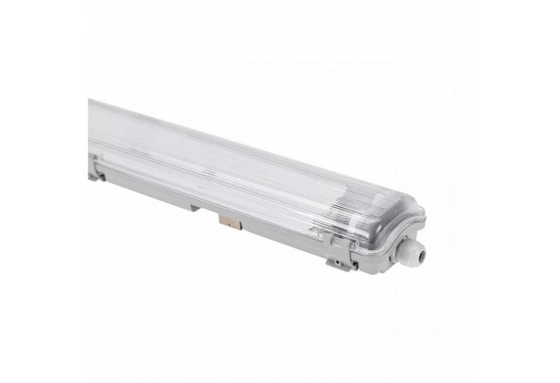 Spectrum Außen-Deckenleuchte LED Feuchtraumleuchte 127cm IP65 grau für 2 x T8 LED Röhre G13 120cm, Kein Leuchtmittel enthalten, Hoher Schutz gegen Staub und Wasser Spectrum Außen-Deckenleuchte LED Feuchtraumleuchte 127cm IP65 grau für 2 x T8 LED Röhre G13 120cm, Kein Leuchtmittel enthalten, Hoher Schutz gegen Staub und Wasser von Spectrum