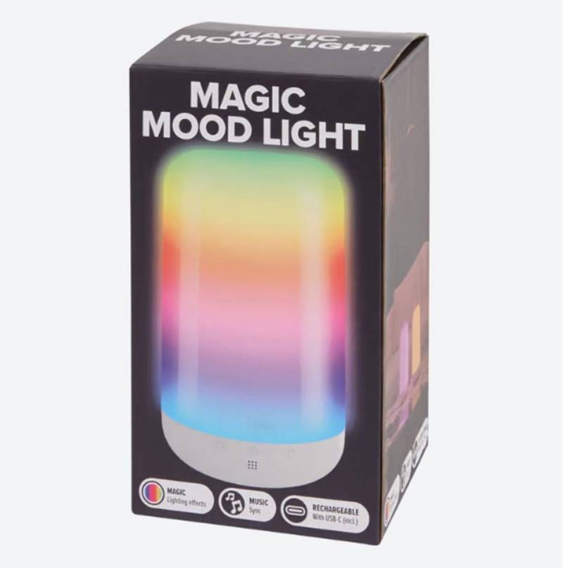 ZD Trading Dekolicht Stimmungslicht tragbar aufladbar Mood Light, LED fest integriert von ZD Trading