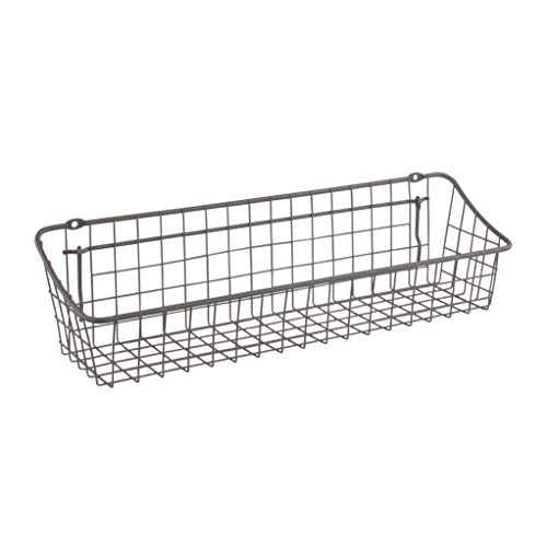 Spectrum Diversified Stecktafel & Wandhalterungskorb, 40,6 x 10,2 x 10,2 cm, Industriegrau Spectrum Diversified Stecktafel & Wandhalterungskorb, 40,6 x 10,2 x 10,2 cm, Industriegrau von Spectrum Diversified
