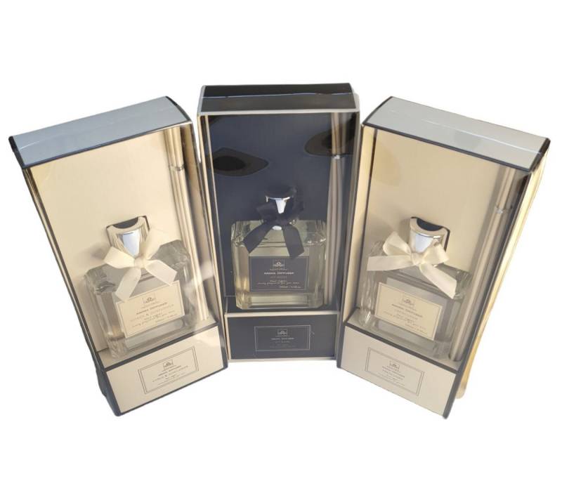 Spectrum Duftstäbchen Duftdiffusor quadratisch 280 ml Duftspender mit Schleife von Spectrum