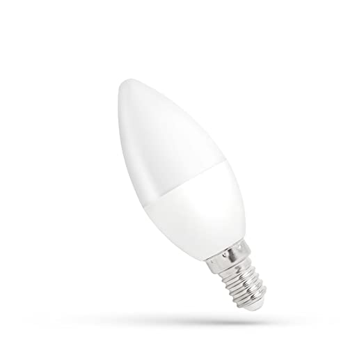 LED E14 1W 230V AC Kalteweiß CANDLE 90 Lumen 270° von SPECTRUM LED