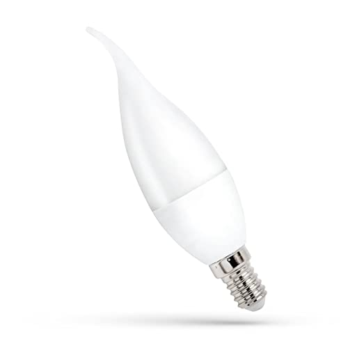 LED E14 8W 230V AC Kalteweiß CANDLE 750 Lumen 160° von SPECTRUM LED