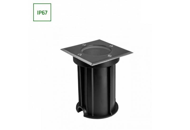 Spectrum LED Gartenleuchte LED LUKKA CONNECT GU10 Bodenstrahler Gartenspot IP67 max 4W grau eckig, Kein Leuchtmittel enthalten, IP67 Spectrum LED Gartenleuchte LED LUKKA CONNECT GU10 Bodenstrahler Gartenspot IP67 max 4W grau eckig, Kein Leuchtmittel enthalten, IP67 von Spectrum