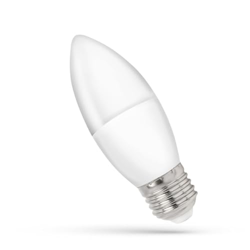 Spectrum LED Lampe E27 - C37 1W entspricht 10W - 4000K Neutralweiß von Spectrum