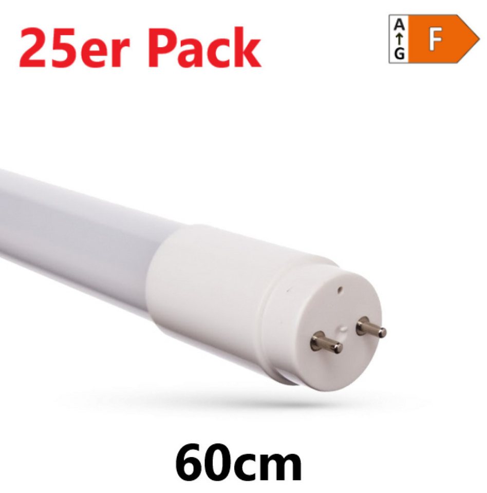 Spectrum LED-Leuchtmittel 25xLED 60cm Röhre G13 NANO T8 Leuchtstoffröhre 9W 820lm Kaltweiß 6000K, G13, Kaltweiß Spectrum LED-Leuchtmittel 25xLED 60cm Röhre G13 NANO T8 Leuchtstoffröhre 9W 820lm Kaltweiß 6000K, G13, Kaltweiß von Spectrum