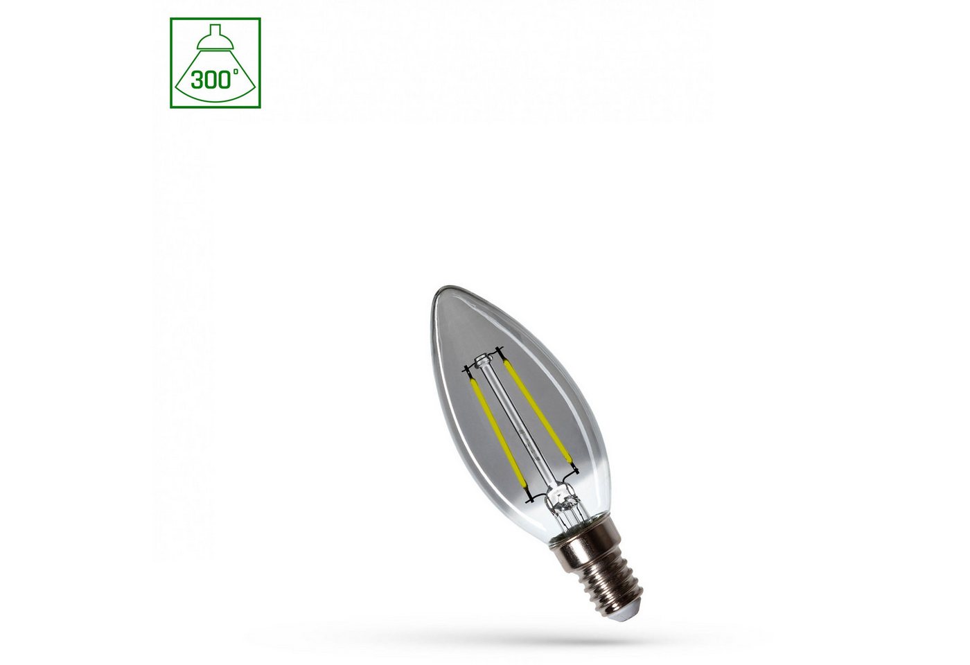 Spectrum LED-Leuchtmittel LED E14 C35 Kerze 2,5W = 16W 150lm Modernshine Rauchglas Neutral 4000K, E14, Neutralweiß, FIlament, Modernshine, klar, Rauchglas Spectrum LED-Leuchtmittel LED E14 C35 Kerze 2,5W = 16W 150lm Modernshine Rauchglas Neutral 4000K, E14, Neutralweiß, FIlament, Modernshine, klar, Rauchglas von Spectrum