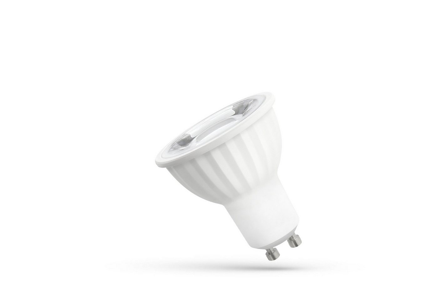 Spectrum LED-Leuchtmittel LED GU10 6W =60W Spot 45° Reflektor 230V Strahler 500lm Warmweiß 3000K, GU10, Warmweiß von Spectrum