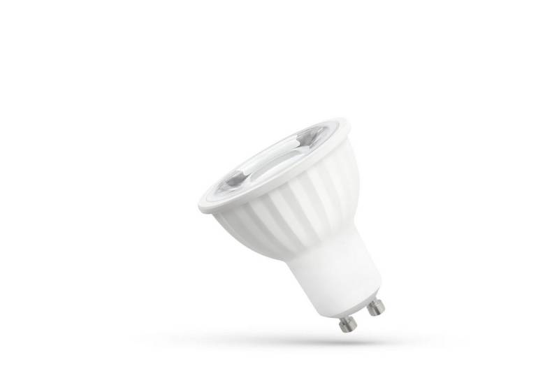 Spectrum LED-Leuchtmittel LED GU10 6W =60W Spot 45° Reflektor 230V Strahler 560lm Kaltweiß 6000K, GU10, Kaltweiß von Spectrum