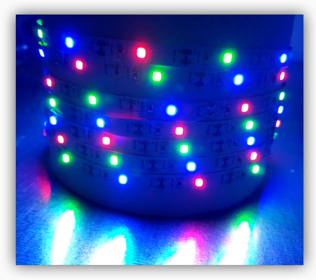 Spectrum LED Stripe 1 Stück 3m 90 LED Streifen Strip Band Leiste Lichterkette von Spectrum