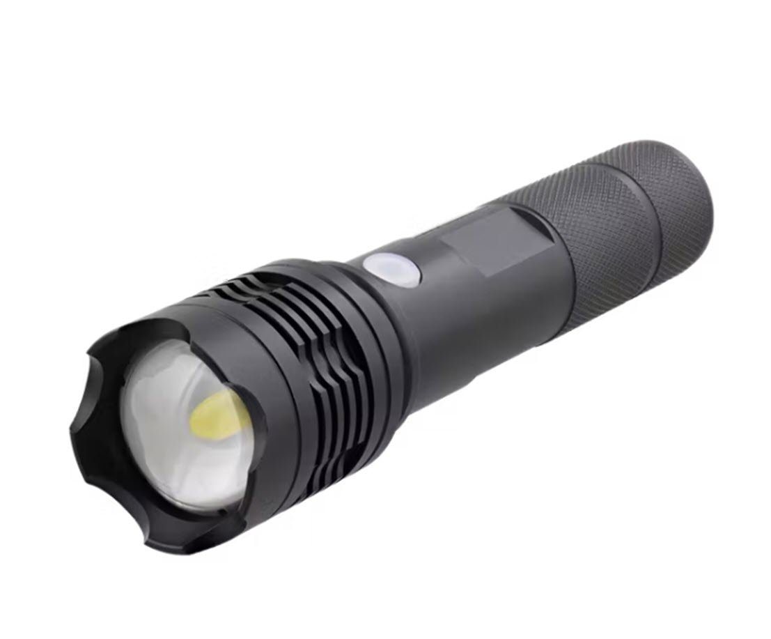Spectrum LED Taschenlampe Wiederaufladbare Taschenlampe LED 800 Lumen 3,5 h, Flashing Beam Modus von Spectrum