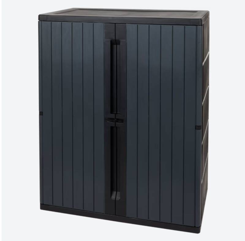 Spectrum Mehrzweckschrank Aufbewahrungsschrank 65 x 37 x 85 cm Kunststoff Starplast Kommode von Spectrum