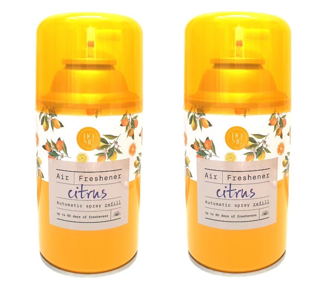 Spectrum Raumduft 2 Stück Home-Freshener Lufterfrischer Duftspender a 300 ml Zitrone von Spectrum