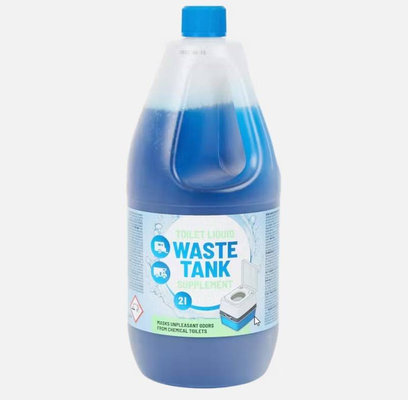 Spectrum Sanitärflüssigkeit 2 Liter Toilet Liquid Camping-Toilette Sanitärreiniger von Spectrum